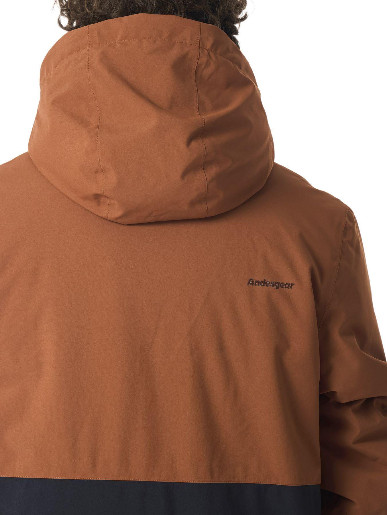 Chaquetas Andesgear Hombre Antillanca Café-7