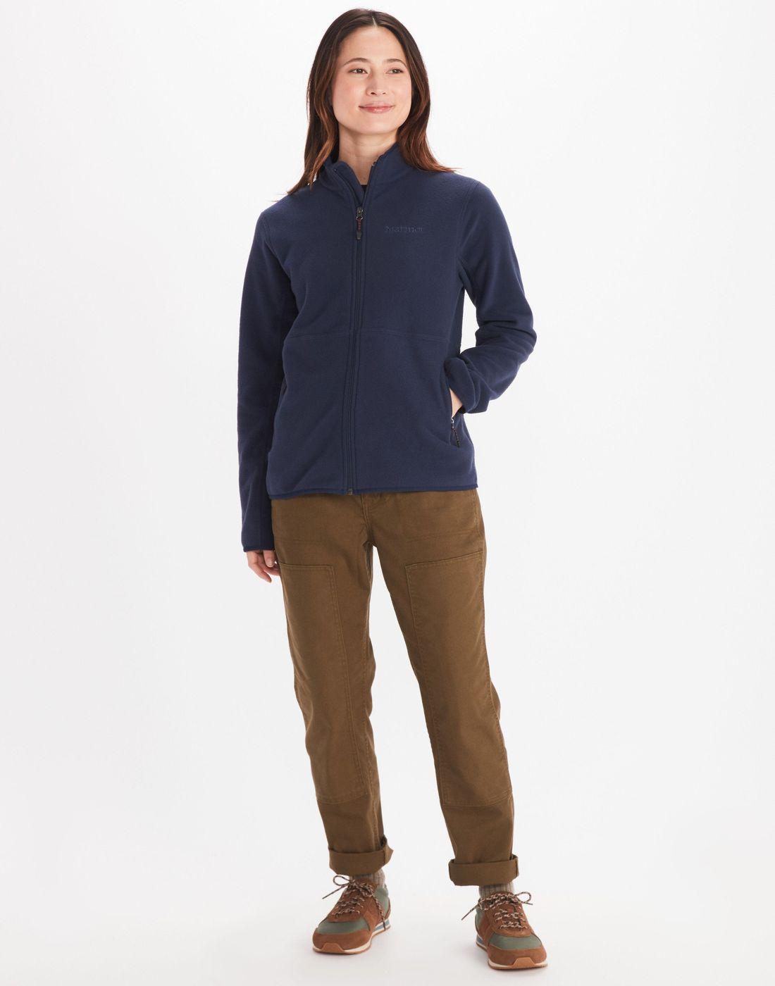 Polar Marmot Mujer Rocklin Full Zip Azul-2