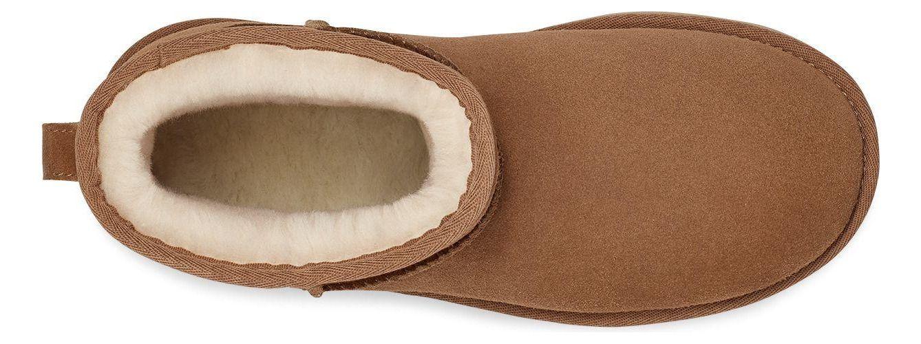 Bota UGG Mujer Classic Mini Platform Café-4