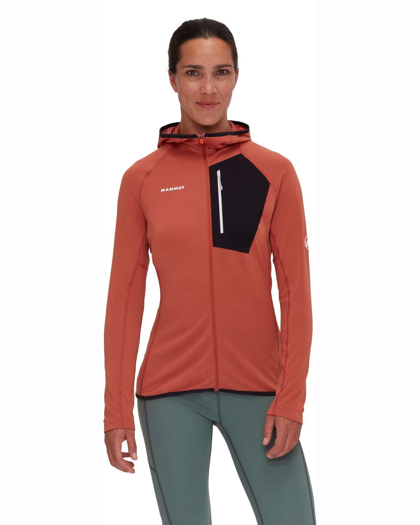 Polar Mammut Mujer Aenergy Light Hooded Naranjo-0