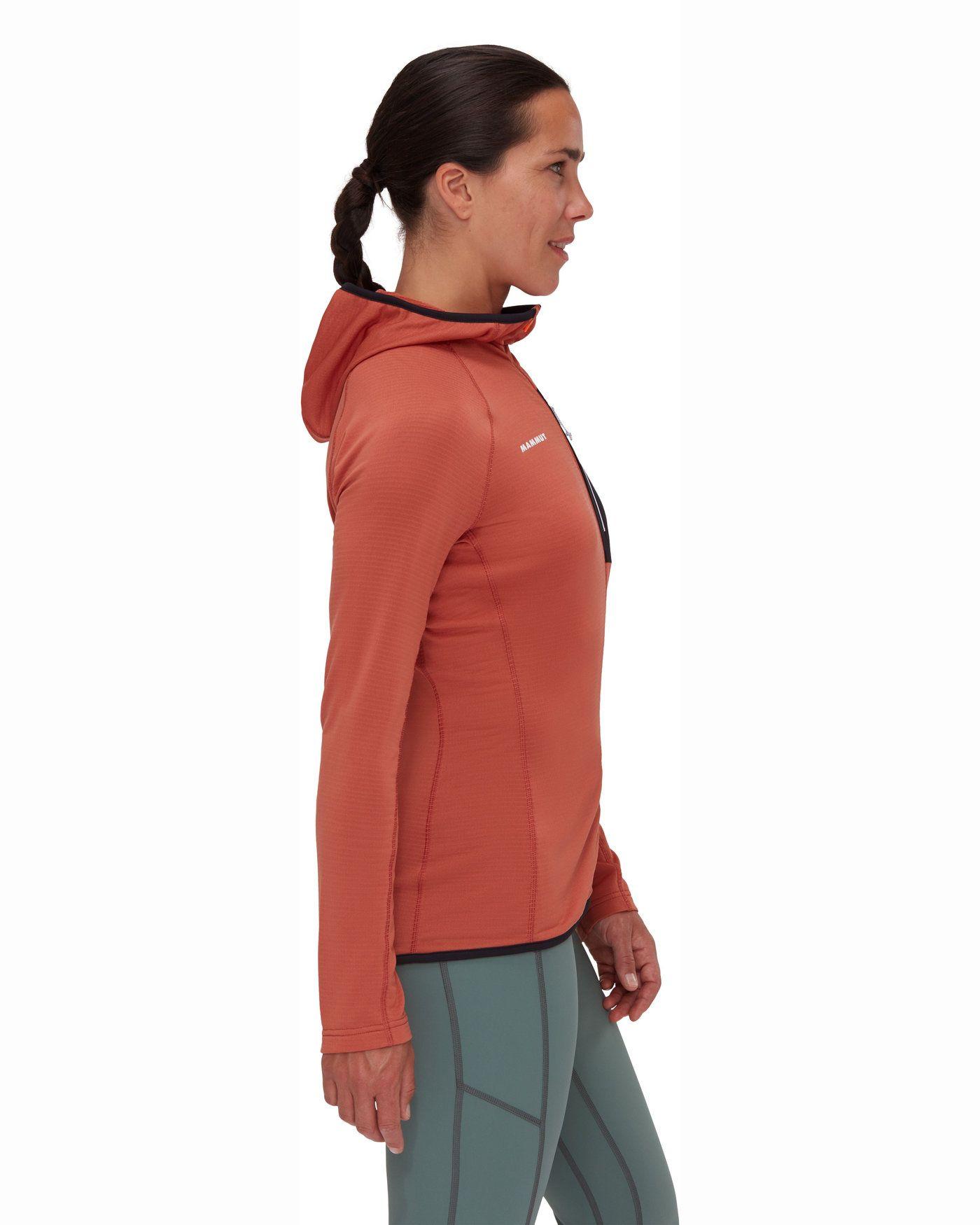 Polar Mammut Mujer Aenergy Light Hooded Naranjo-1