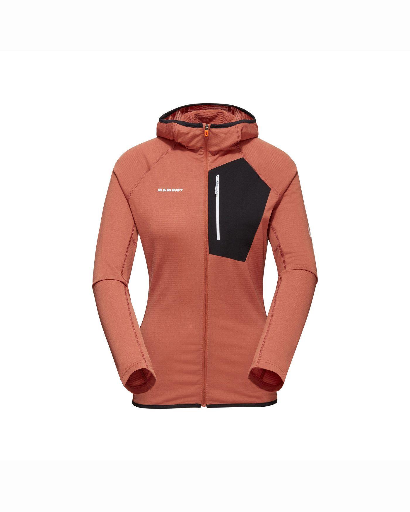 Polar Mammut Mujer Aenergy Light Hooded Naranjo-3