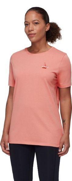 Polera Mammut Mujer Core Snow Naranja-0