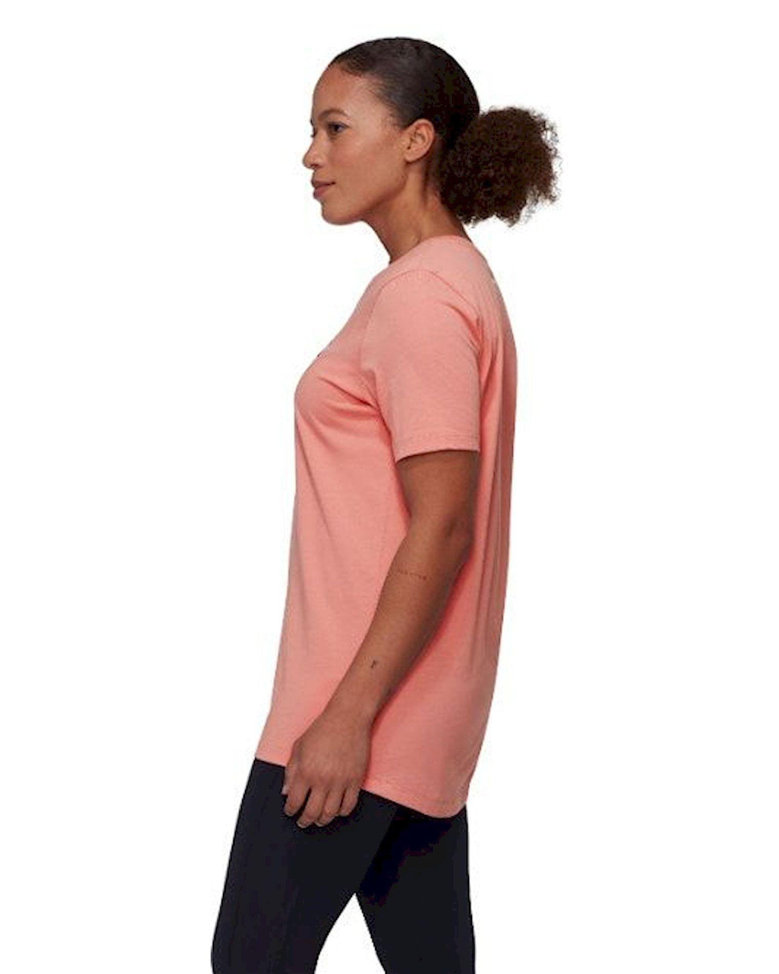 Polera Mammut Mujer Core Snow Naranja-2