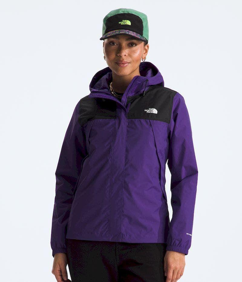 Chaqueta The North Face Mujer Impermeable Antora Violeta-0
