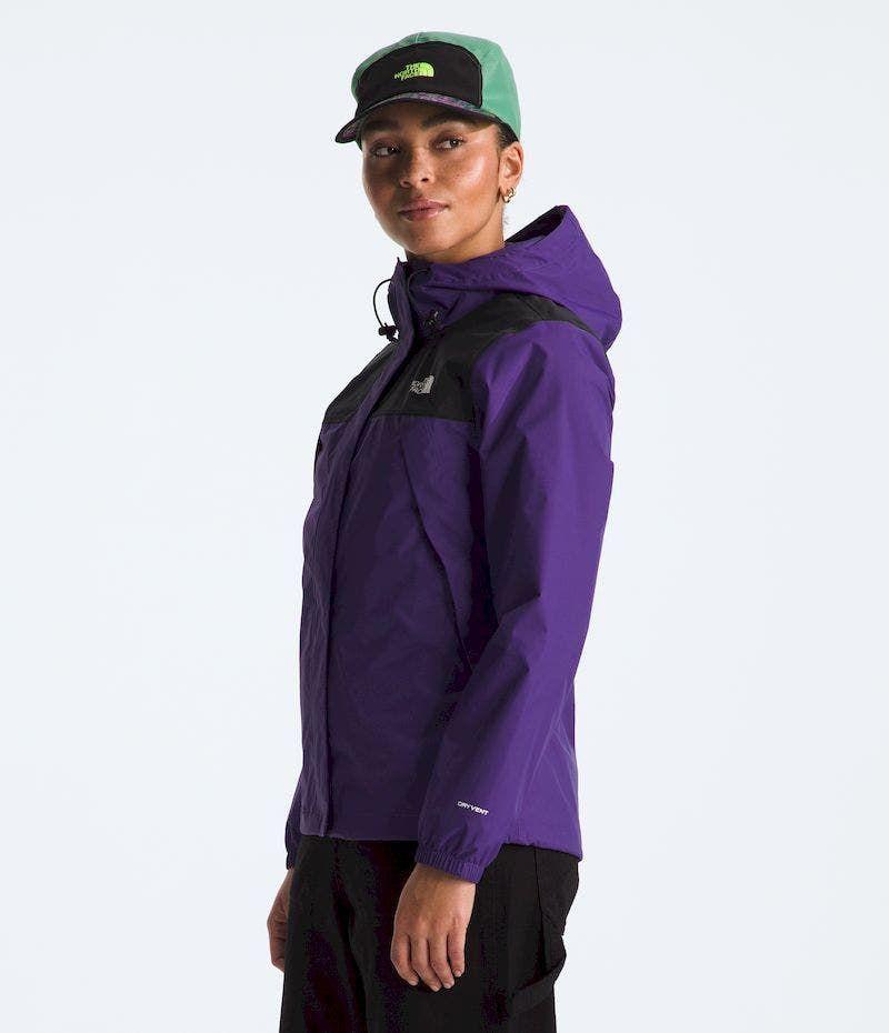 Chaqueta The North Face Mujer Impermeable Antora Violeta-4
