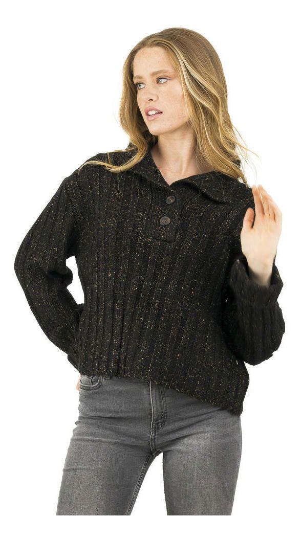 Chaleco Kivül Mujer Viz Negro-1