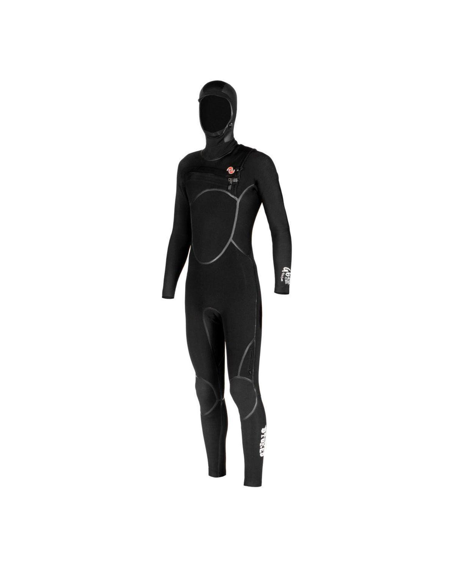 Traje Stoked Hombre De Agua G6 37716 Hood Negro-1