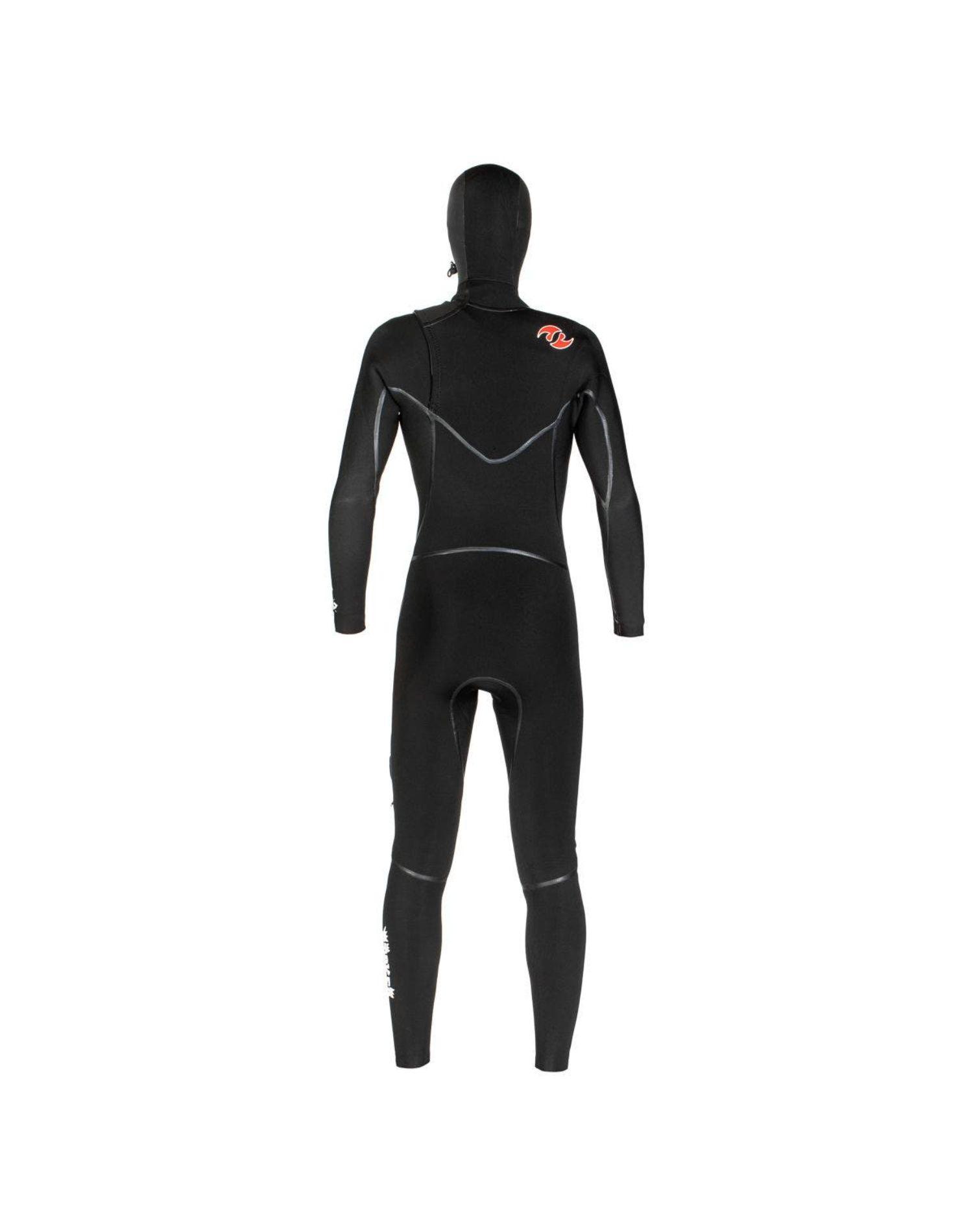 Traje Stoked Hombre De Agua G6 37716 Hood Negro-2
