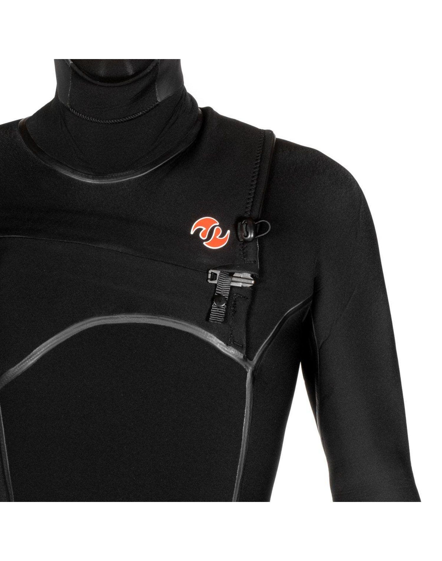 Traje Stoked Hombre De Agua G6 37716 Hood Negro-5