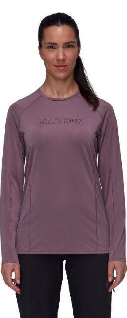 Polera Mammut Mujer Manga Larga Selun Fl Logo Morado-0