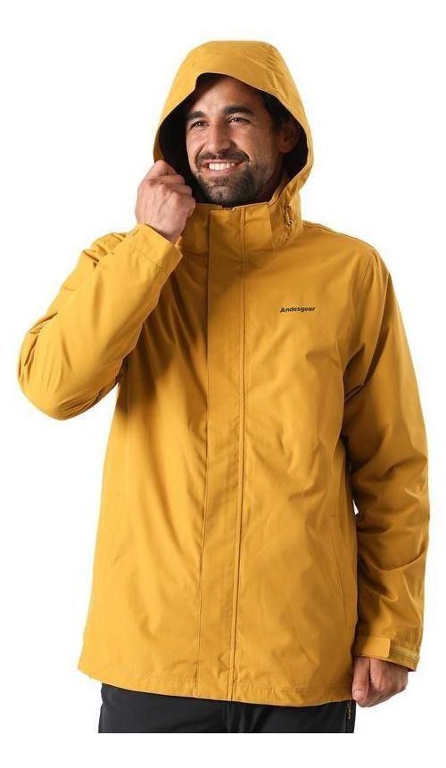 Chaqueta Andesgear Hombre 3 En 1 Cochamo Amarillo-0