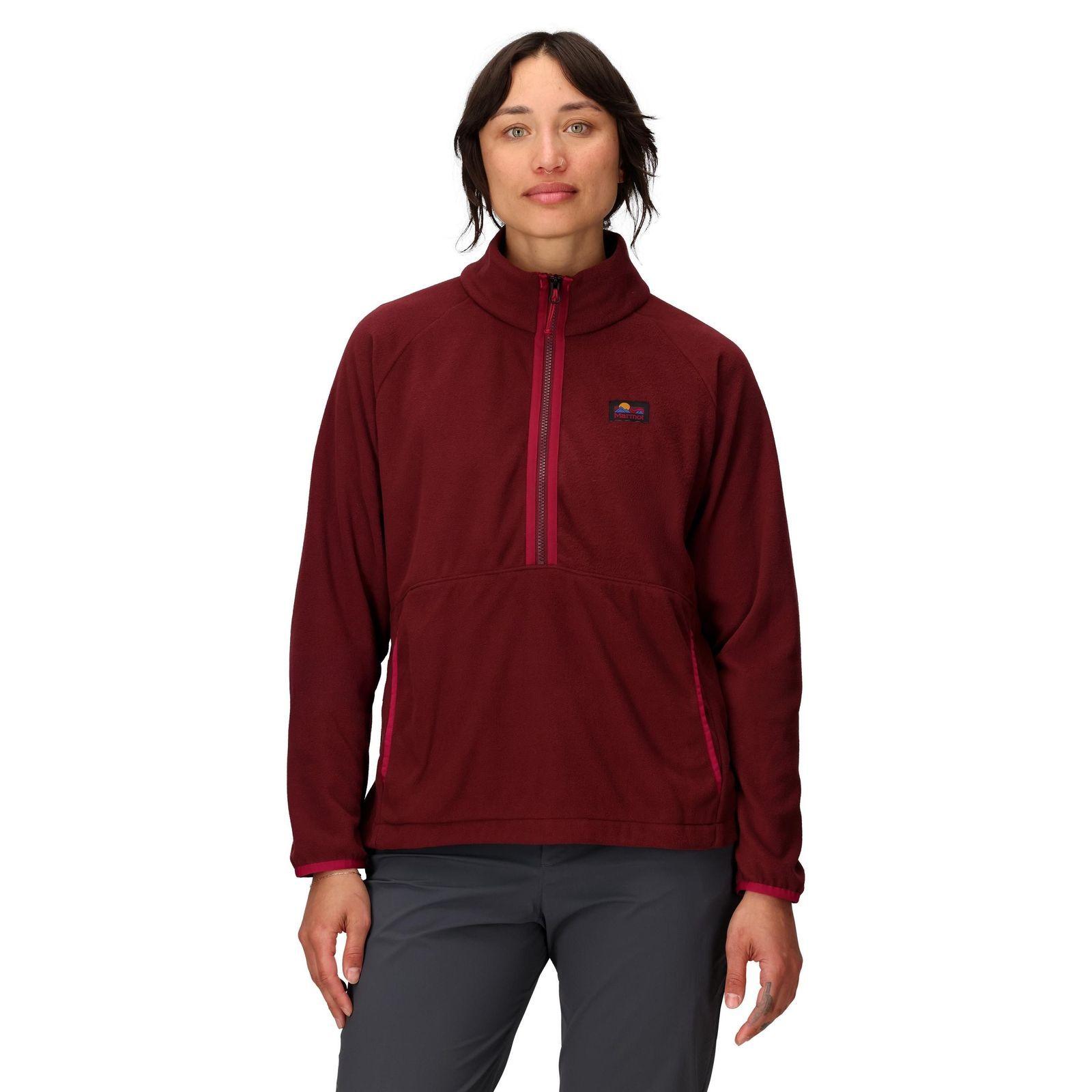 Polar Marmot Mujer Upward Pullover Rojo-0