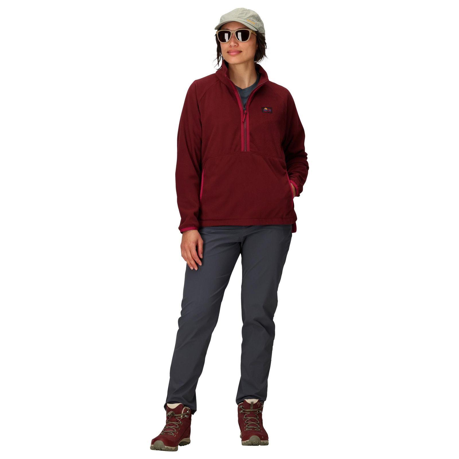 Polar Marmot Mujer Upward Pullover Rojo-2