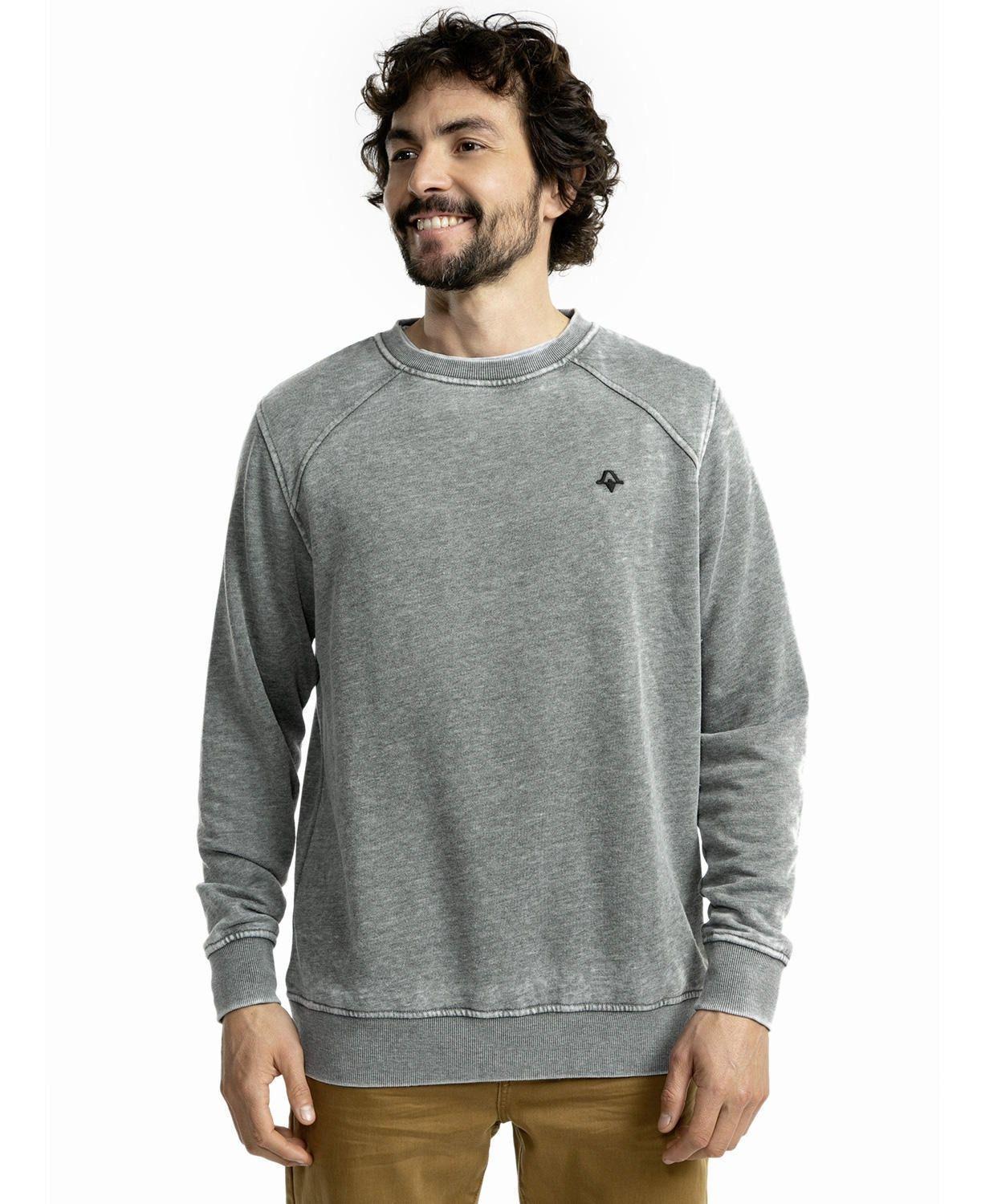 Polerón Kivül Hombre Vencel Lavado Gris-0