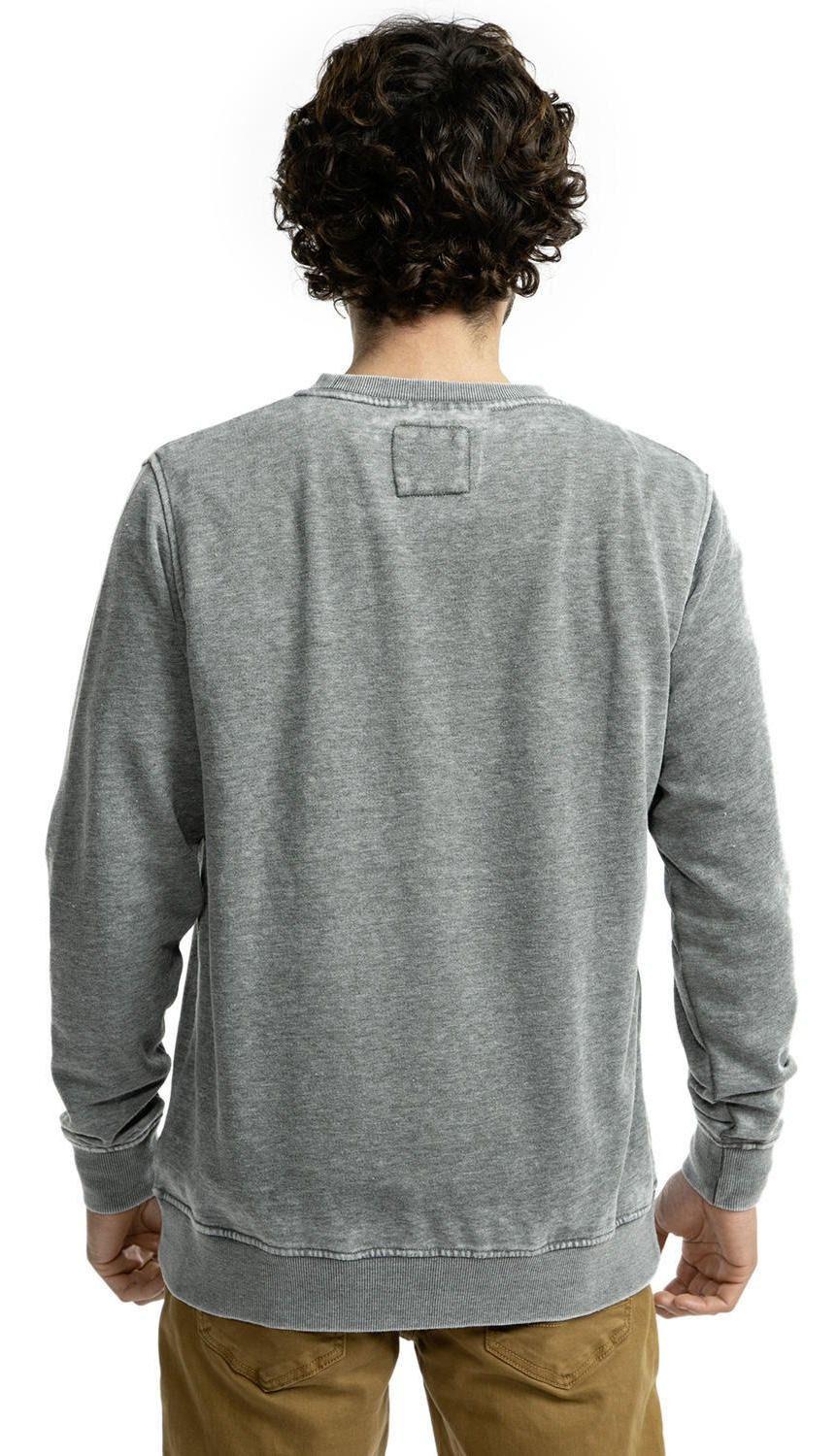 Polerón Kivül Hombre Vencel Lavado Gris-2