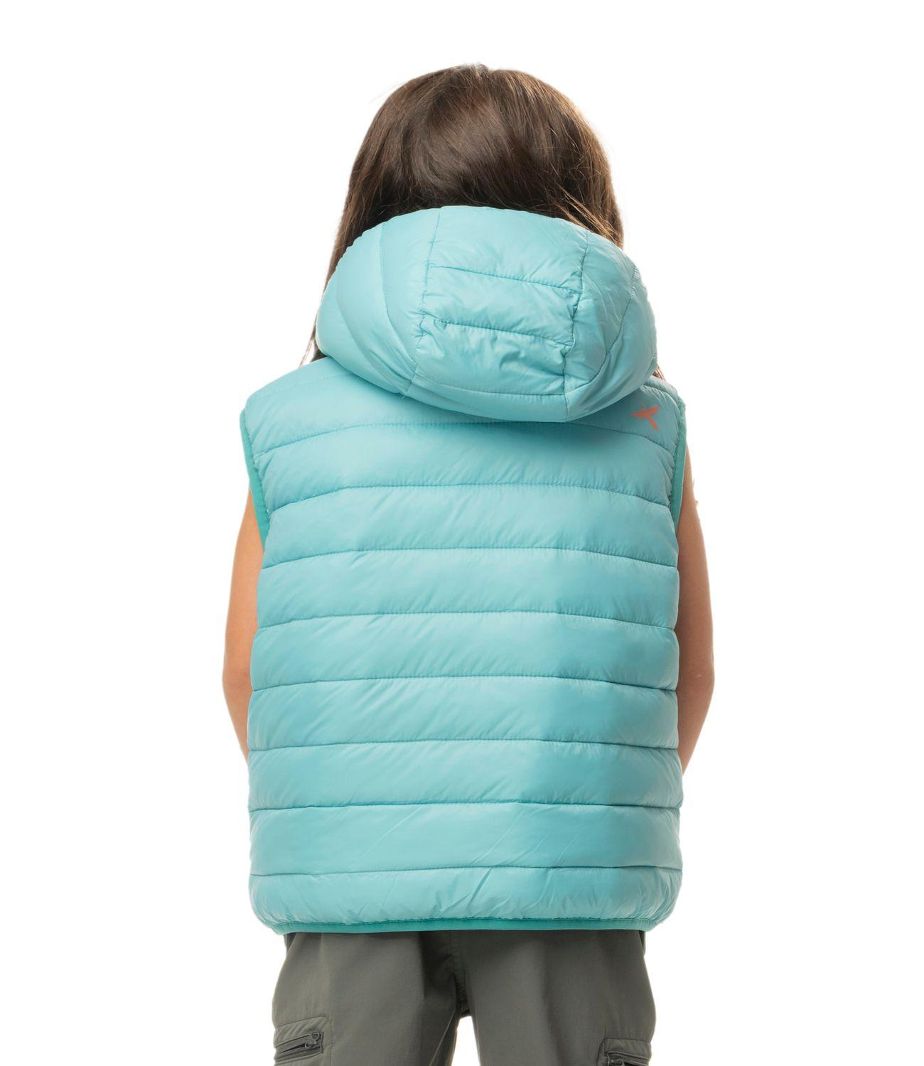 Chaqueta Andesgear Kids Chonchi Vest Reversible Celeste-3