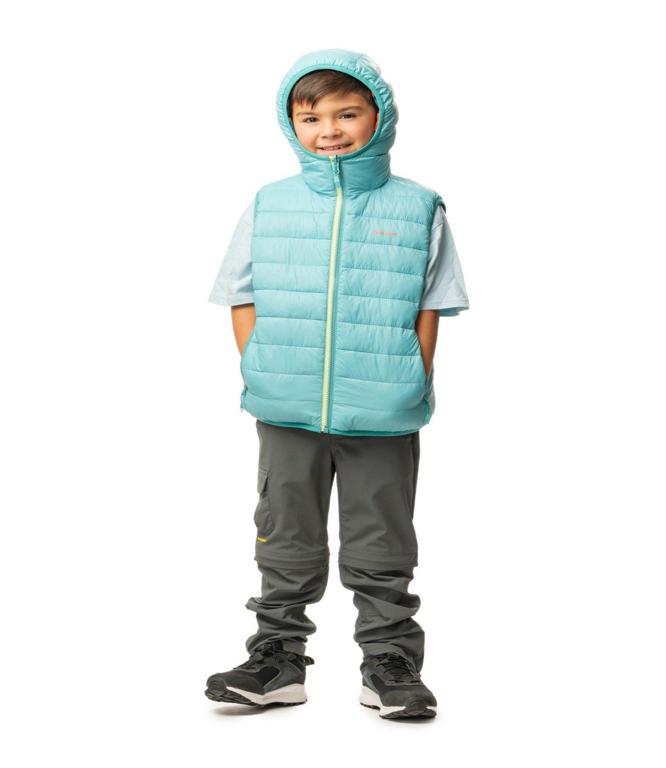 Chaqueta Andesgear Kids Chonchi Vest Reversible Celeste-5