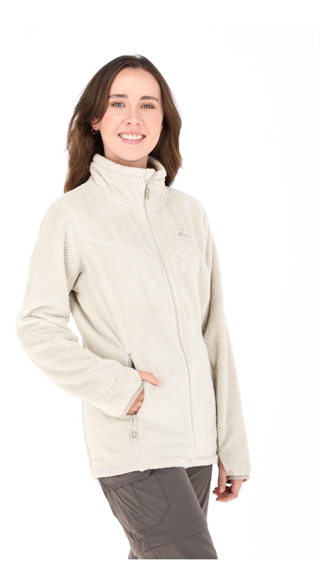 Polar Andesgear Mujer Navarino Shaggy Crema-1