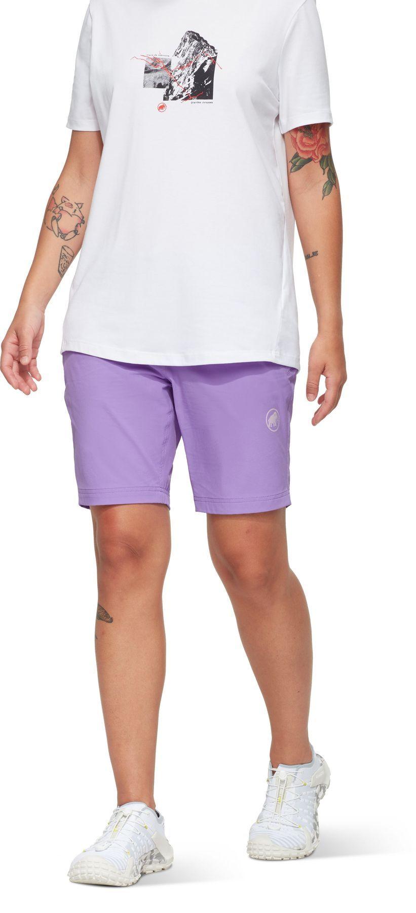 Shorts Mammut Mujer Hiking V Morado-0