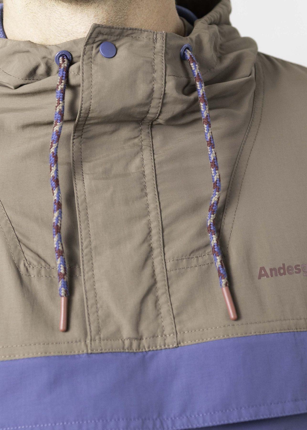 Cortaviento Andesgear Hombre Farellones Marrón-6