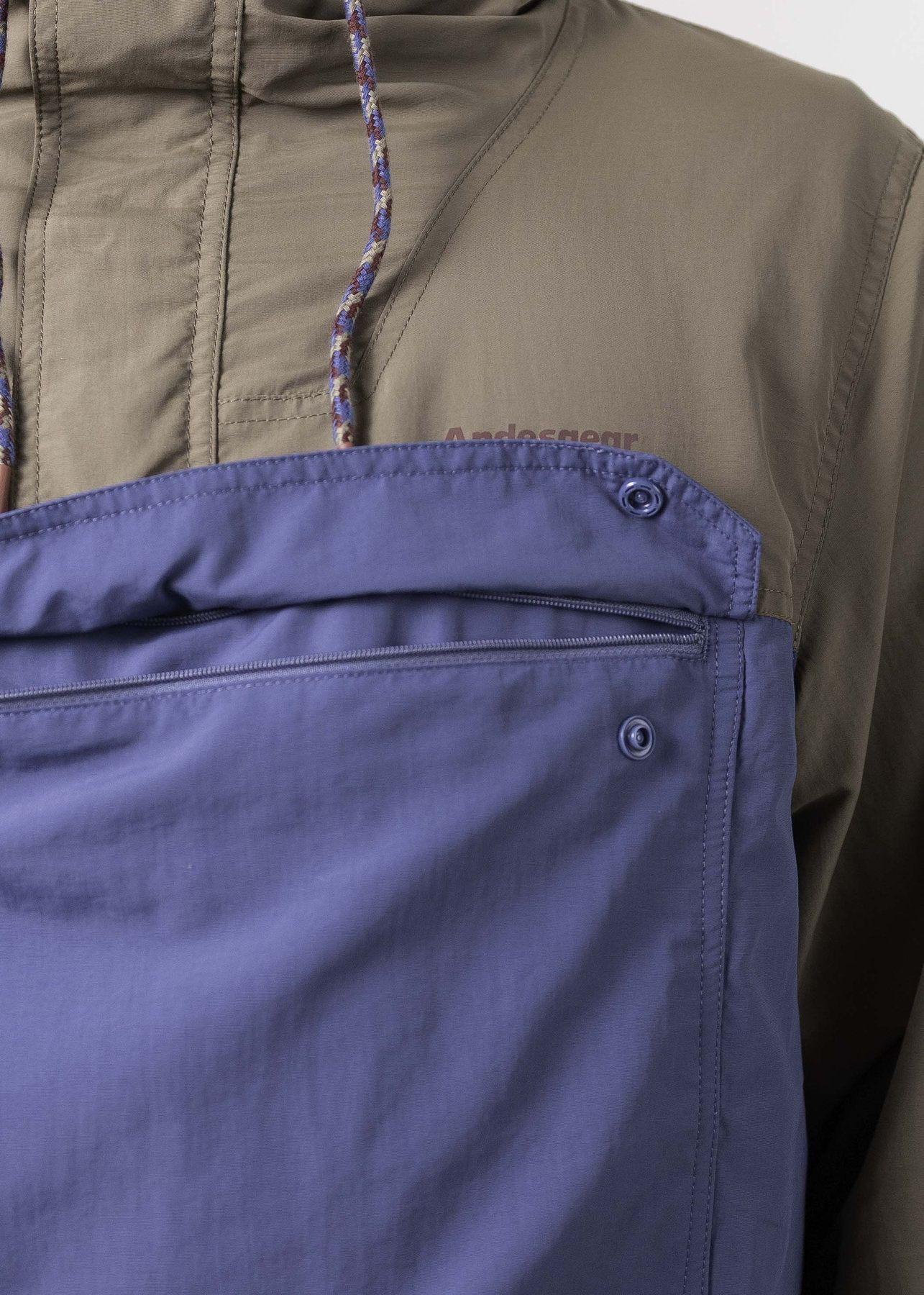 Cortaviento Andesgear Hombre Farellones Marrón-7