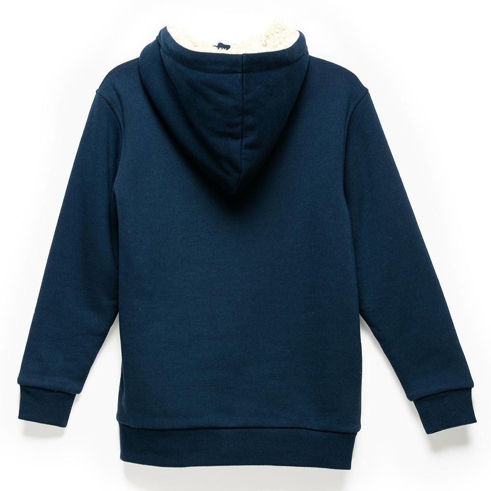 Polerón Kivül Niño Klement Sherpa Hoodie Azul Azul-2