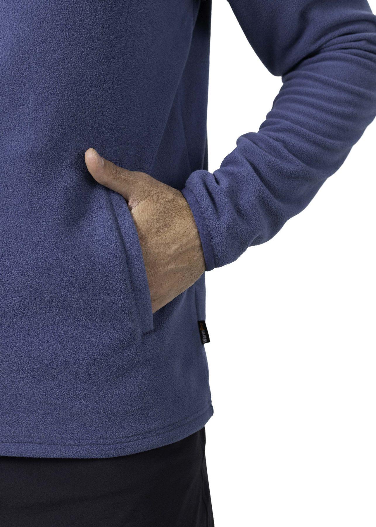 Polar Andesgear Hombre Maihue Fullzip Azul V26-4