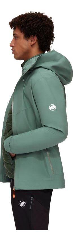 Chaqueta Mammut Hombre 3 In 1 Tour Hs Hooded Verde-2