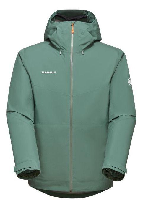 Chaqueta Mammut Hombre 3 In 1 Tour Hs Hooded Verde-3