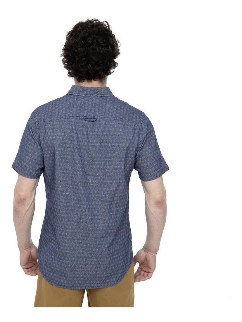 Camisa Kivül Hombre Fros Mc Azul Azul-2
