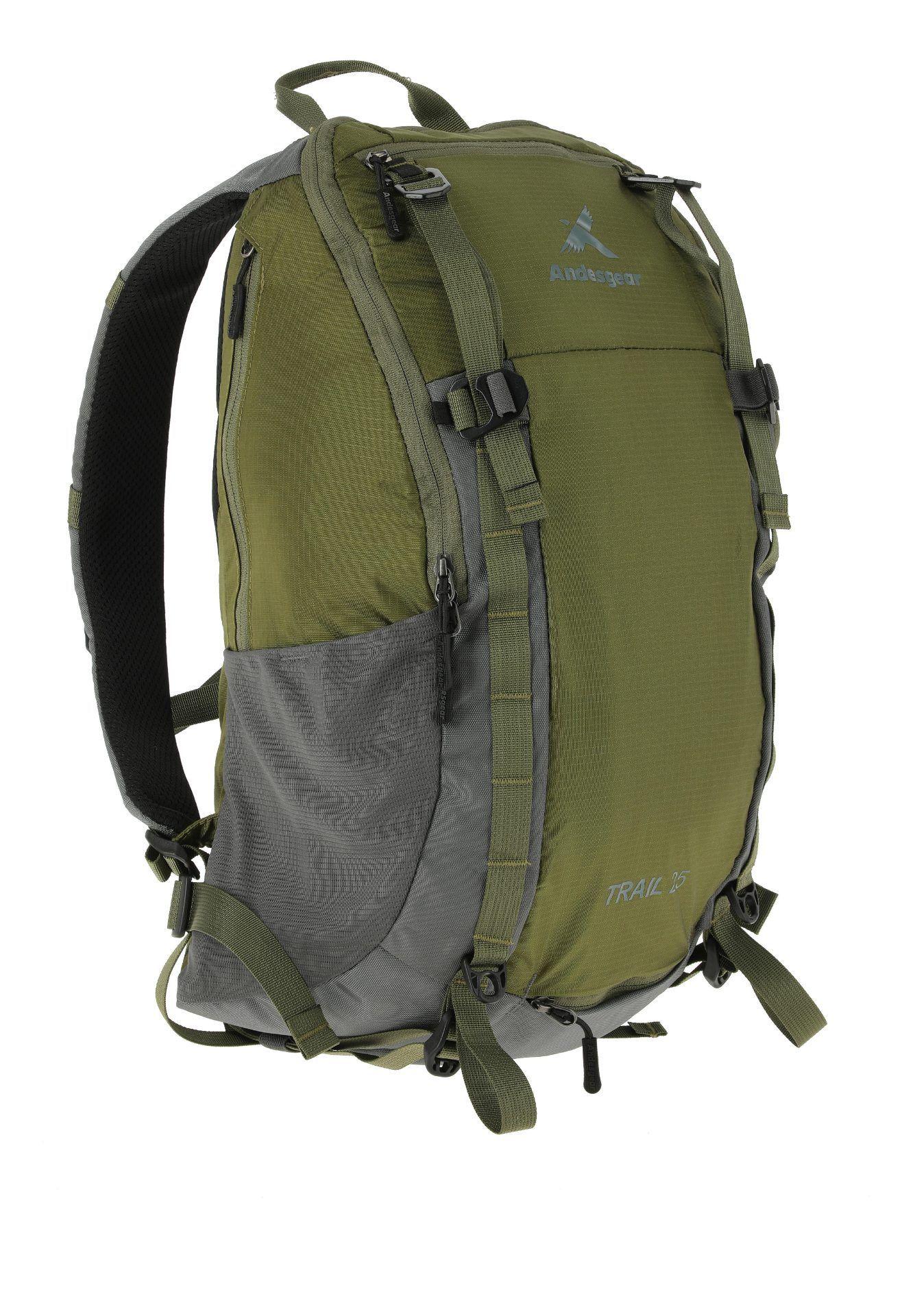 Mochila Andesgear Unisex Farellones 25 Verde-0