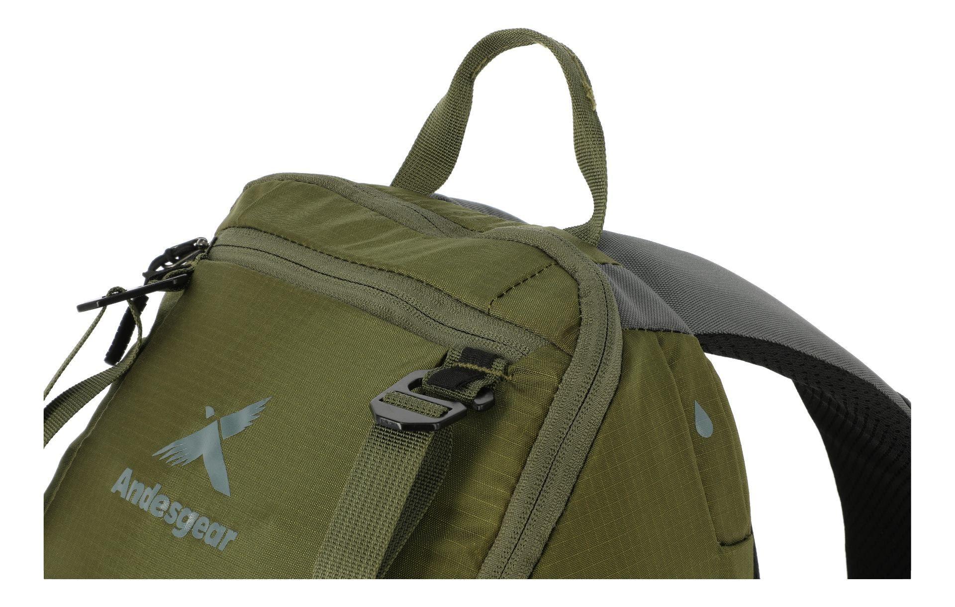 Mochila Andesgear Unisex Farellones 25 Verde-2