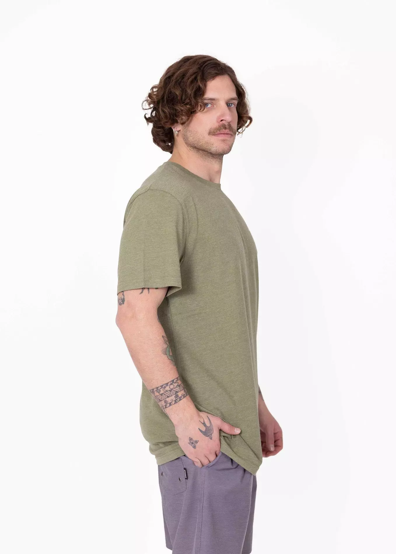 Polera Vibes Stoked V26 Hombre Verde-2