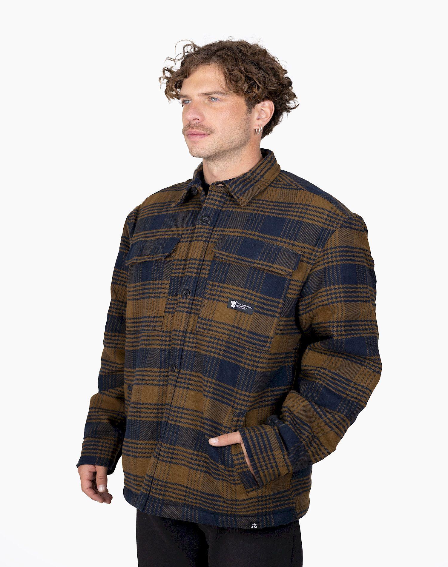 Chaqueta Stoked Hombre Ola Café-1