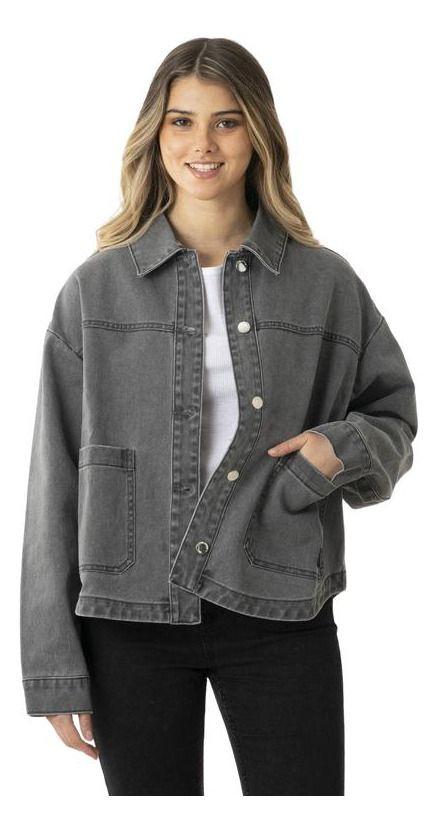 Chaqueta Kivül Mujer Berza Gris-0