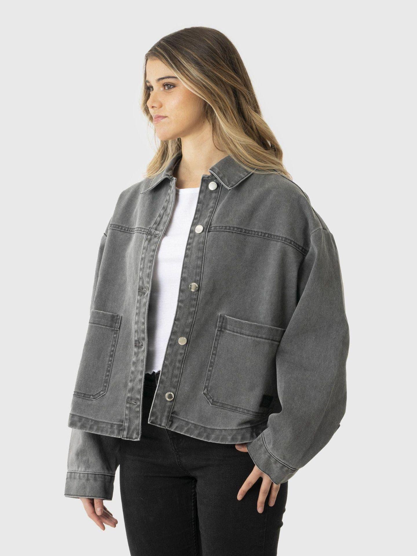 Chaqueta Kivül Mujer Berza Gris-1