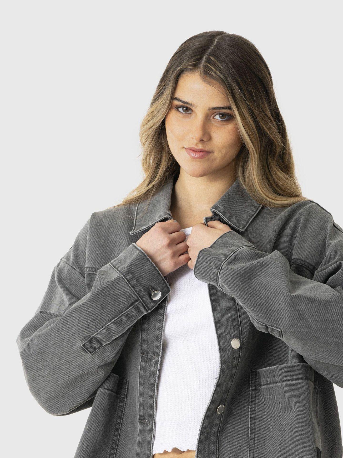 Chaqueta Kivül Mujer Berza Gris-4