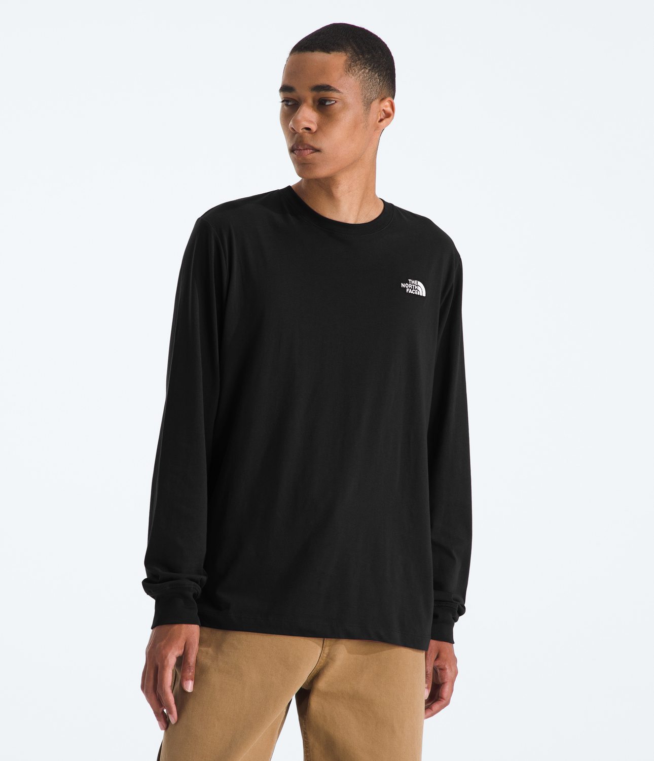 Polera Evo Emb Long Sleeve Tee Hombre Negro-0