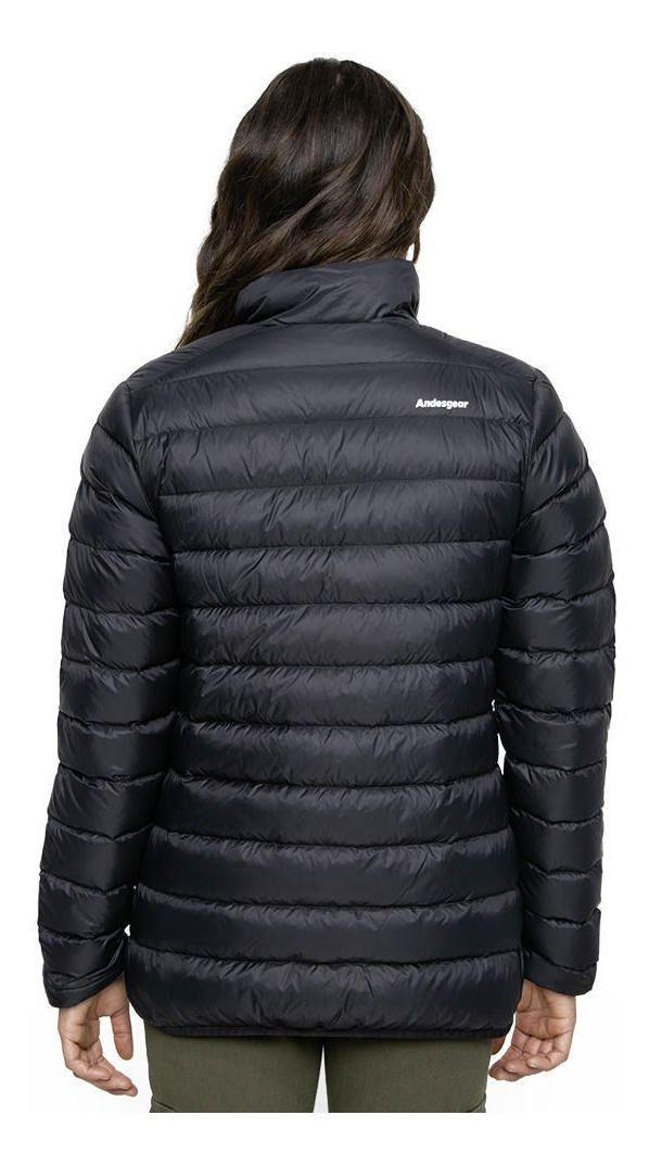 Chaqueta Andesgear Mujer Pluma Cucao 600 Negro-1