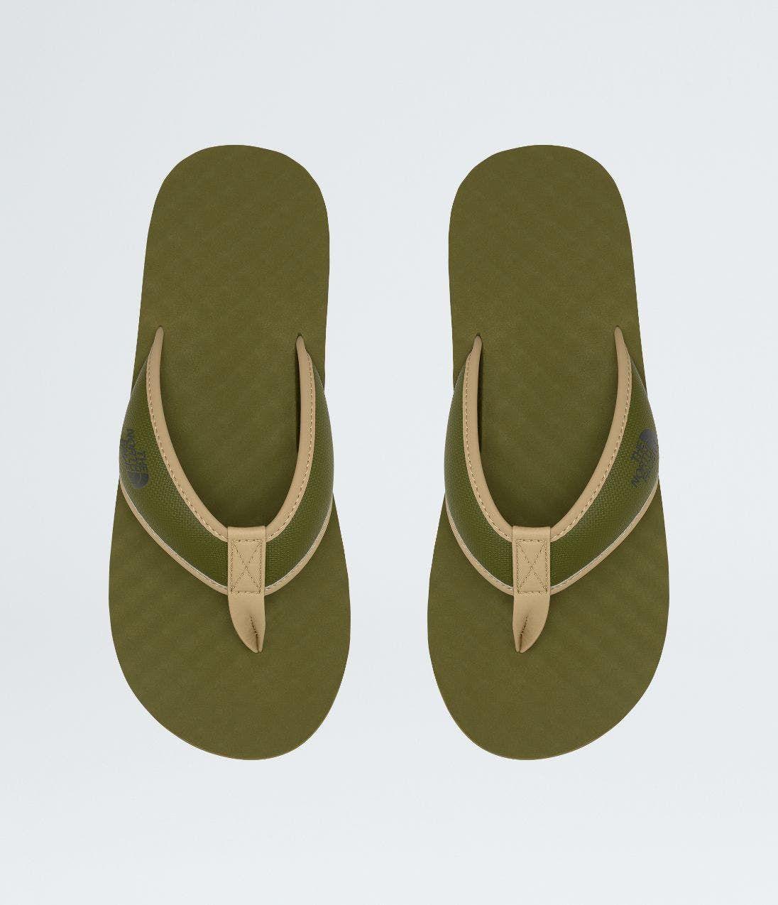 Sandalias The North Face Base Camp Flip-Flop Ii Hombre Verde-1