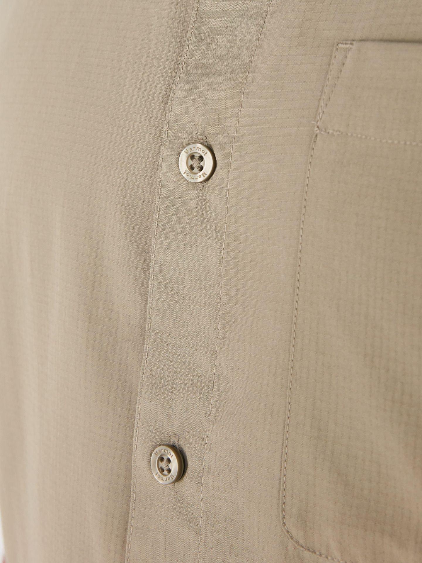 Camisa Marmot Hombre Aerobora Ss Verde-3