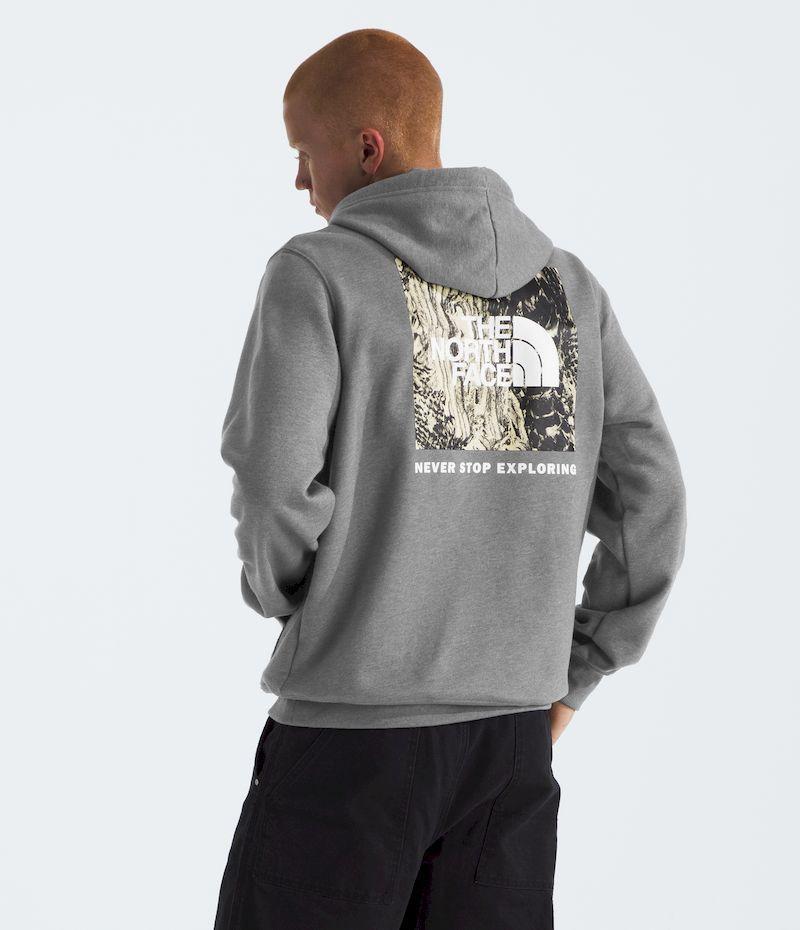 Poleron The North Face Hombre Lunar New Year Snake Print Hoodie Gris-1