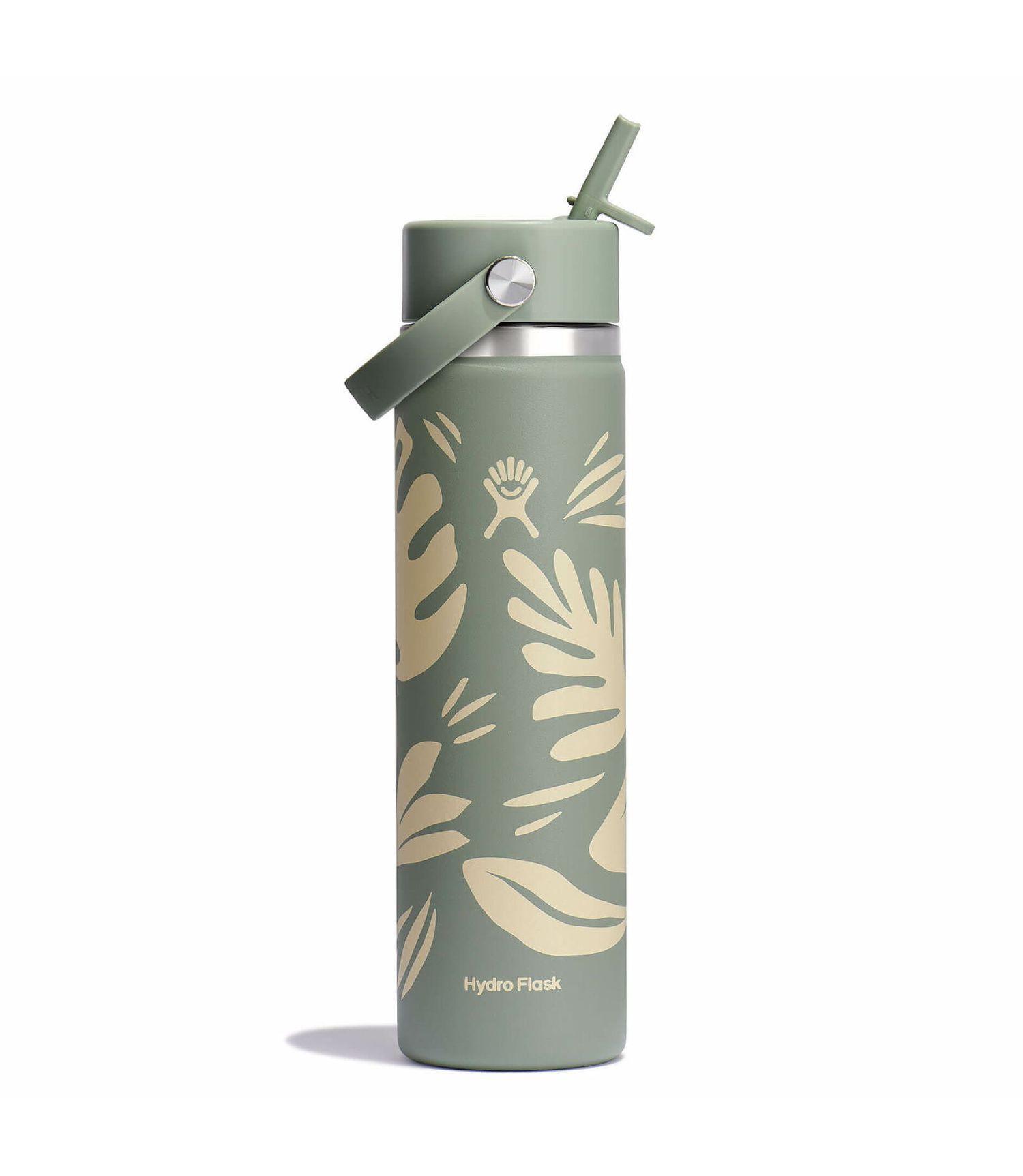 Botella Hydroflask Boca Ancha Con Bombilla 710Ml Verde-0
