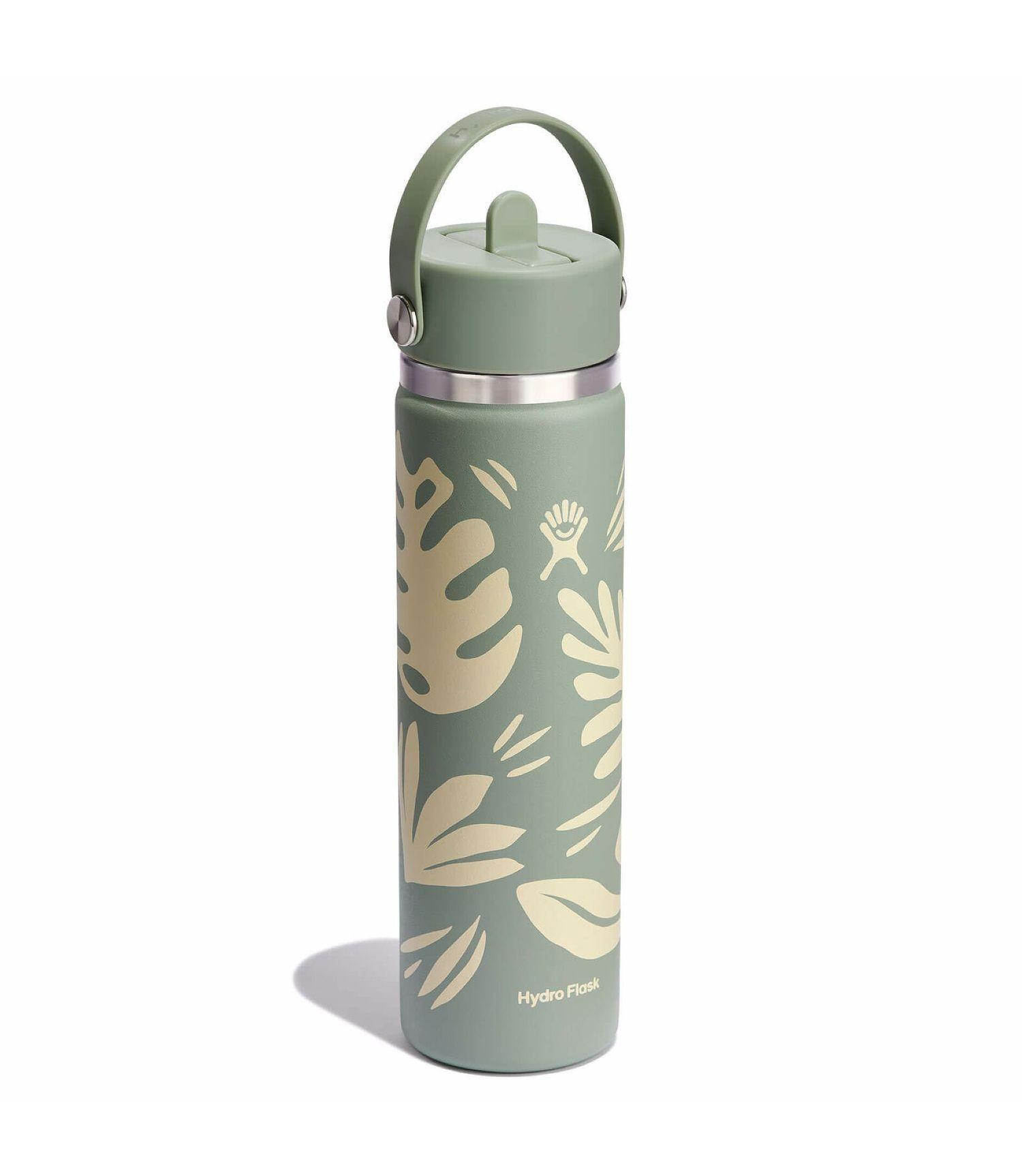 Botella Hydroflask Boca Ancha Con Bombilla 710Ml Verde-1