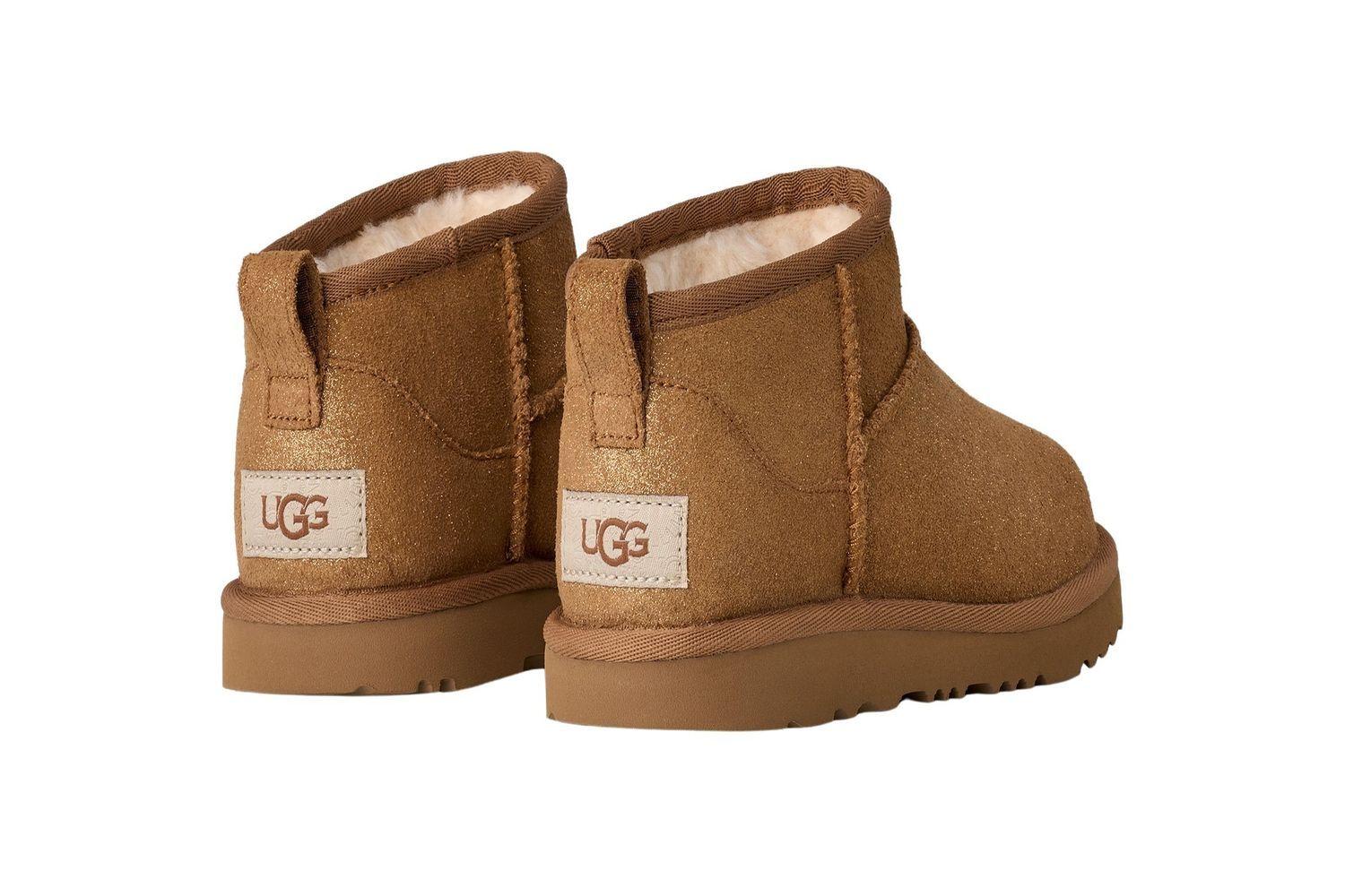 Botas Ugg Kids Classic Ultra Mini Dazzle Café-2