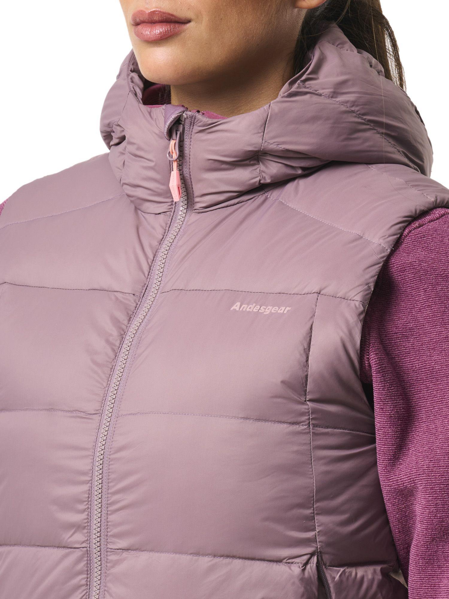 Chaqueta Andesgear Mujer Raihue Down Vest - Rosado-3
