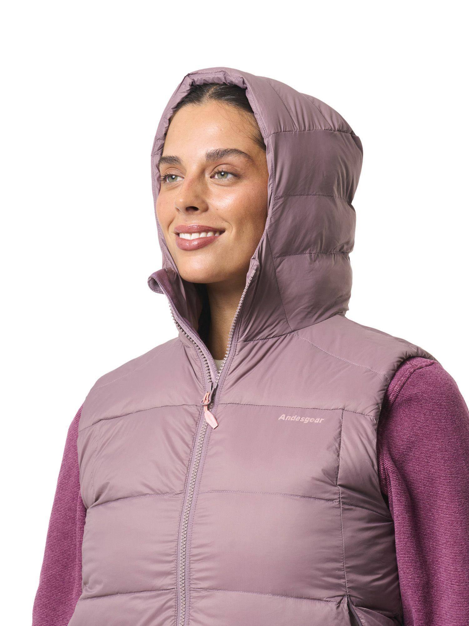Chaqueta Andesgear Mujer Raihue Down Vest - Rosado-4