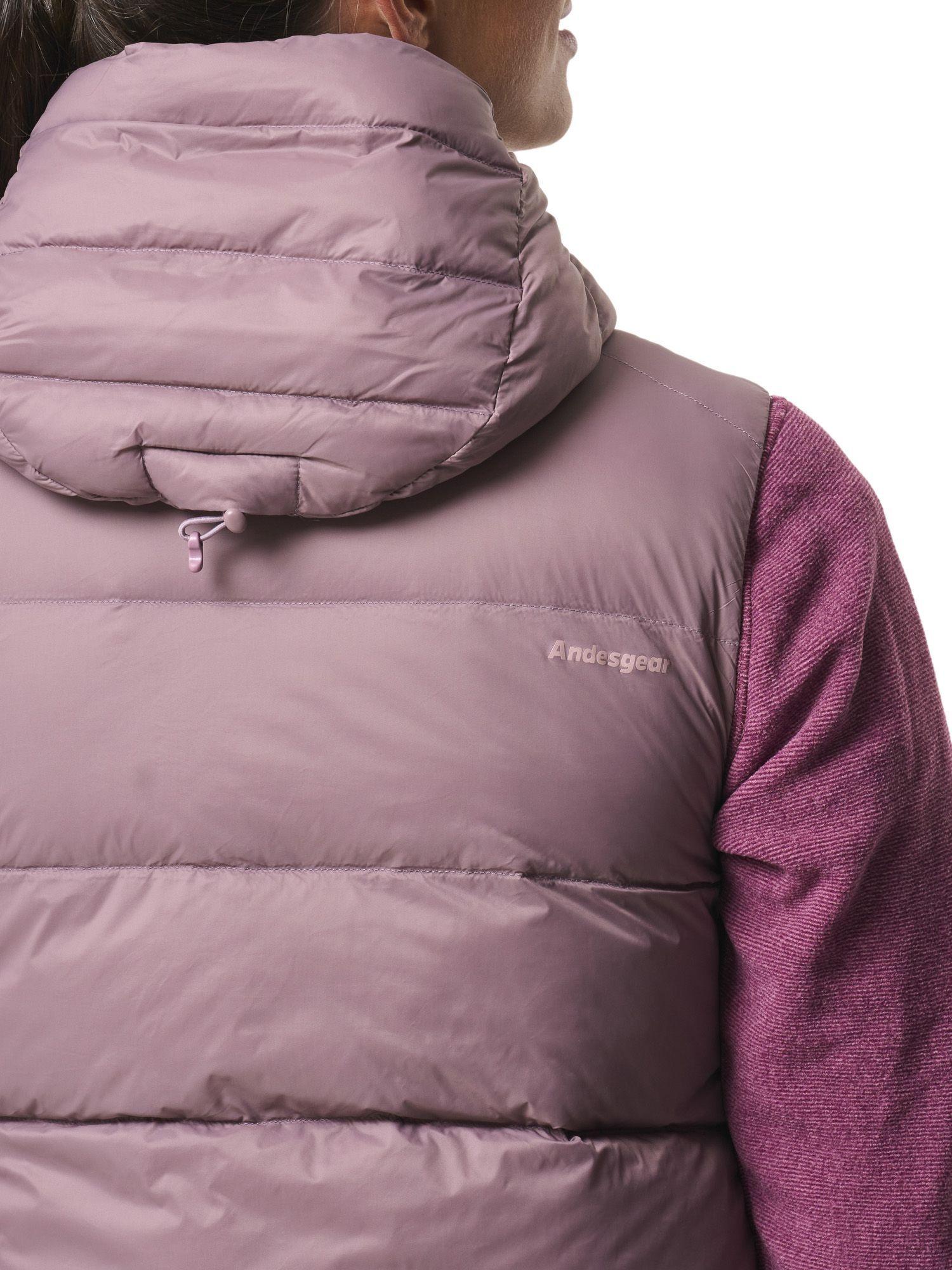 Chaqueta Andesgear Mujer Raihue Down Vest - Rosado-6