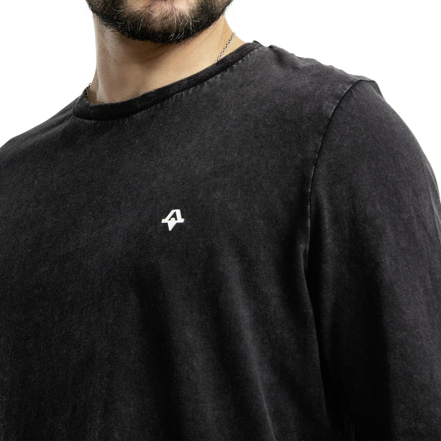 Polera Kivül Hombre Kinla Lavada Negro-3